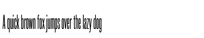 Preview of FONTSPRING DEMO - Poster Sans Extreme Regular font