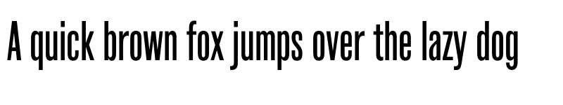 Preview of FONTSPRING DEMO - Poster Sans Regular font