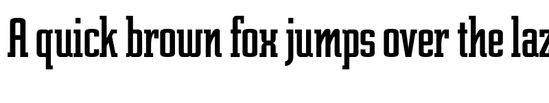 Preview of FONTSPRING DEMO - Posterface Condensed Regular font