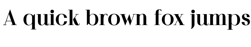 Preview of FONTSPRING DEMO - Povetarac Didone Black Regular font