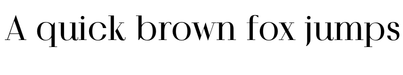 Preview of FONTSPRING DEMO - Povetarac Didone Bold Regular font