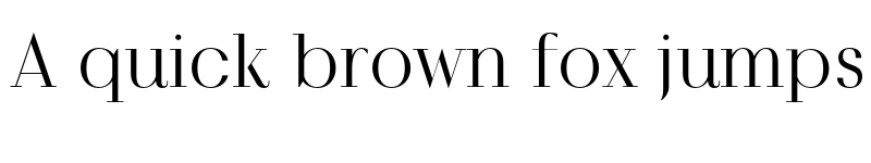 Preview of FONTSPRING DEMO - Povetarac Didone Semi Bold Regular font