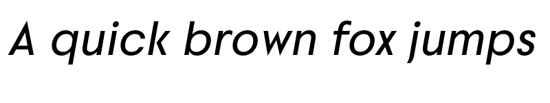 Preview of FONTSPRING DEMO - Povetarac Sans Bold Italic Regular font