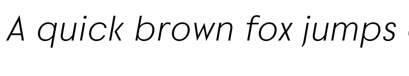 Preview of FONTSPRING DEMO - Povetarac Sans Medium Italic Regular font
