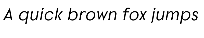 Preview of FONTSPRING DEMO - Povetarac Sans Semi Bold Italic Regular font
