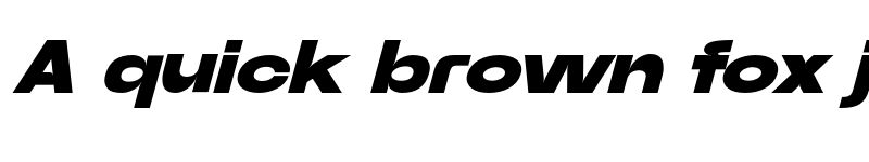 Preview of FONTSPRING DEMO - Power Grotesk Black Ita Italic font