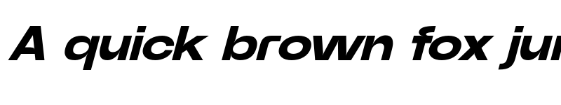 Preview of FONTSPRING DEMO - Power Grotesk UltBd Ita Italic font