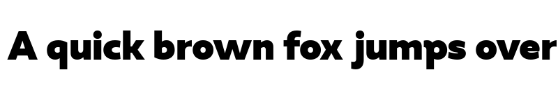 Preview of FONTSPRING DEMO - Pradock Sans Black Regular font