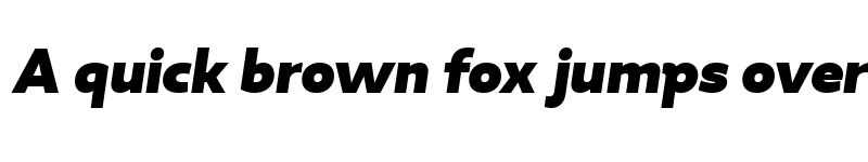 Preview of FONTSPRING DEMO - Pradock Sans Black Slant Regular font