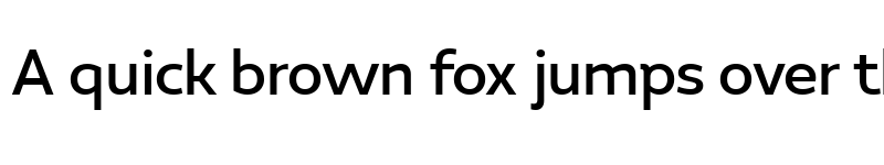 Preview of FONTSPRING DEMO - Pradock Sans Med Regular font