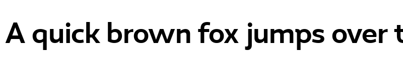 Preview of FONTSPRING DEMO - Pradock Sans SemBd Regular font