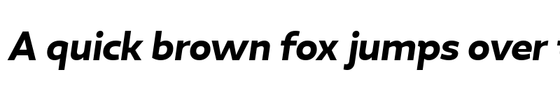 Preview of FONTSPRING DEMO - Pradock Sans Slant Bold font