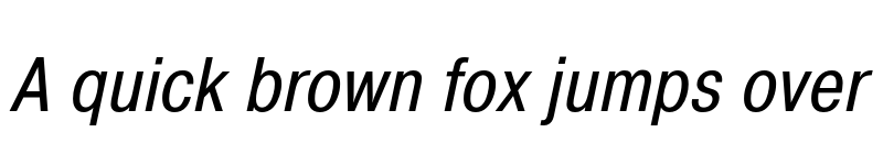 Preview of FONTSPRING DEMO - Pragmatica Cond Book Italic font