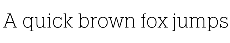 Preview of FONTSPRING DEMO - Pragmatica Slab Extra Light Regular font