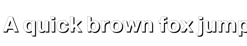 Preview of FONTSPRING DEMO - PragmaticaShadow Regular font