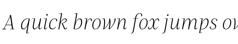 Preview of FONTSPRING DEMO - Praho Pro ExtraLight Italic Regular font
