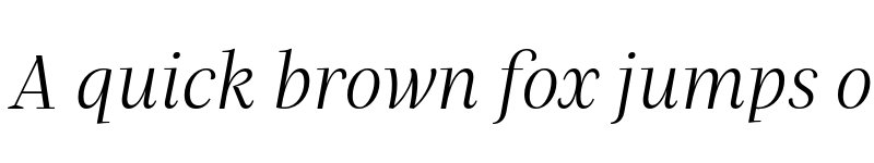 Preview of FONTSPRING DEMO - Praho Pro Light Italic Regular font