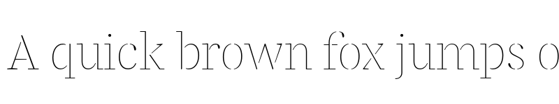 Preview of FONTSPRING DEMO - Praho Pro Stencil Hairline Regular font