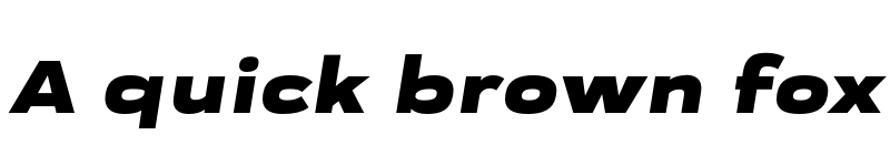Preview of FONTSPRING DEMO - Praktika Black Ext Italic Regular font