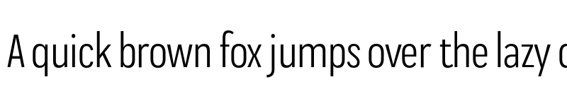 Preview of FONTSPRING DEMO - Praktika Condensed Regular font