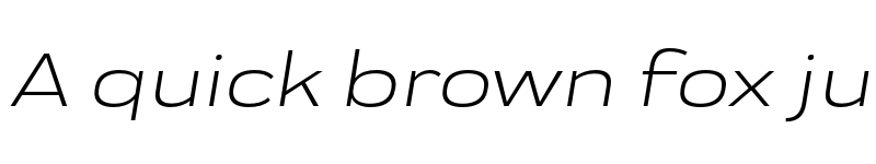 Preview of FONTSPRING DEMO - Praktika Ext Italic Regular font