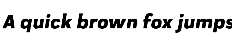 Preview of FONTSPRING DEMO - Praktika ExtraBold Italic Regular font