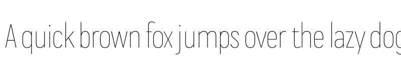 Preview of FONTSPRING DEMO - Praktika ExtraLight Condensed Regular font