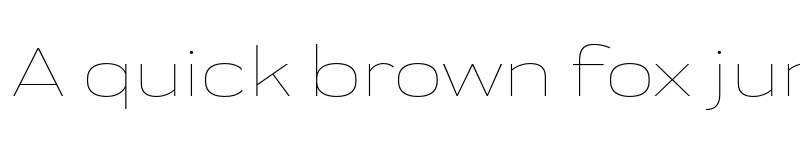 Preview of FONTSPRING DEMO - Praktika ExtraLight Extended Regular font