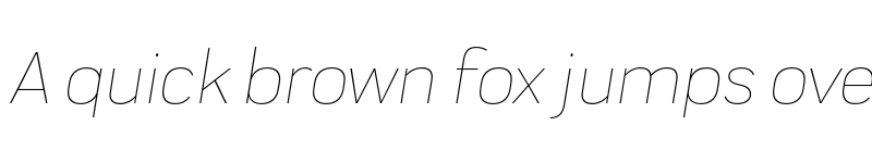 Preview of FONTSPRING DEMO - Praktika ExtraLight Italic Regular font