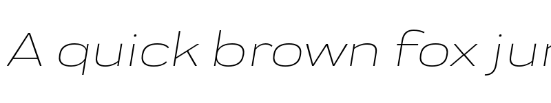 Preview of FONTSPRING DEMO - Praktika Light Ext Italic Regular font