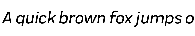 Preview of FONTSPRING DEMO - Praktika Medium Italic Regular font