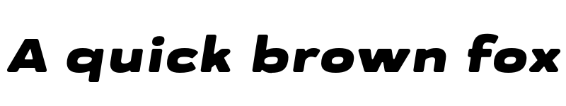 Preview of FONTSPRING DEMO - Praktika Rnd Black Ext Ita Regular font