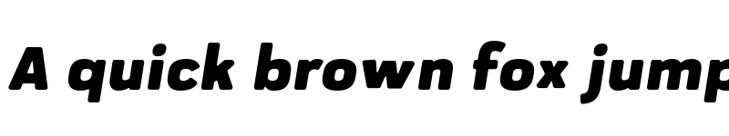 Preview of FONTSPRING DEMO - Praktika Rnd Black Italic Regular font