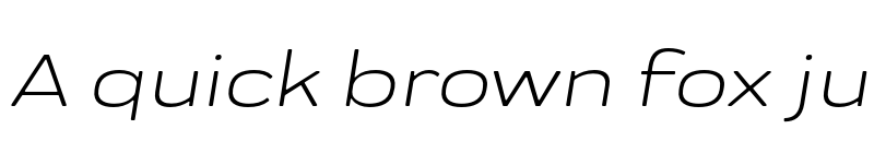 Preview of FONTSPRING DEMO - Praktika Rnd Ext Ita Regular font