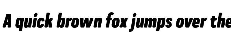 Preview of FONTSPRING DEMO - Praktika Rnd ExtraBold Cnd Ita Regular font