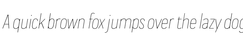 Preview of FONTSPRING DEMO - Praktika Rnd ExtraLight Cnd Ita Regular font