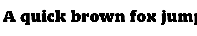 Preview of FONTSPRING DEMO - Pratt Nova Black Regular font