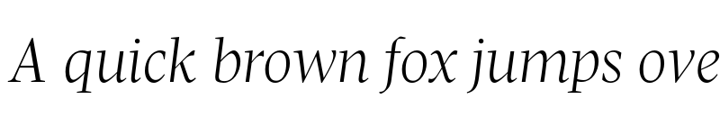 Preview of FONTSPRING DEMO - Pratt Nova Light Italic Regular font