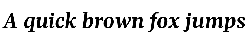 Preview of FONTSPRING DEMO - Pratt Nova Text Bold Italic Regular font