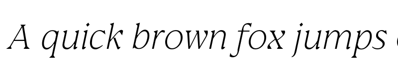 Preview of FONTSPRING DEMO - Prelom Light Italic Regular font