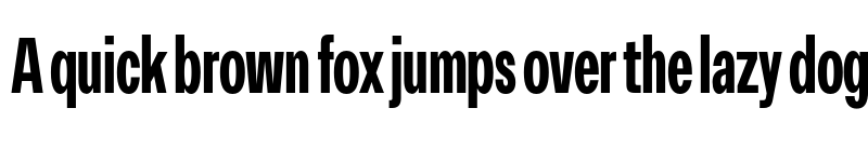 Preview of FONTSPRING DEMO - Premis Condensed Bold font