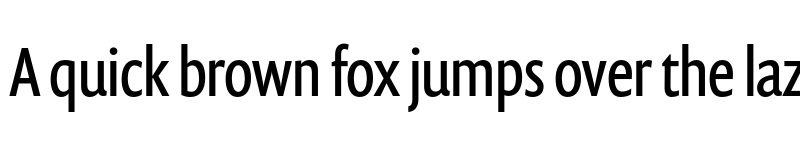 Preview of FONTSPRING DEMO - Prenton RP Cond Regular font