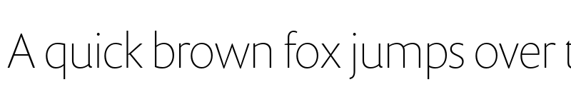 Preview of FONTSPRING DEMO - Prenton RP Display Thin Regular font