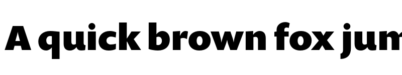 Preview of FONTSPRING DEMO - Prenton RP Pro Black Regular font