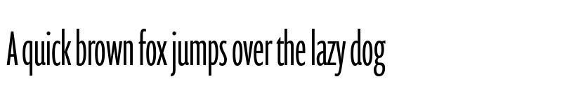 Preview of FONTSPRING DEMO - Prenton RP Ultra Cond Light Regular font