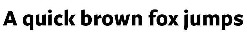 Preview of FONTSPRING DEMO - Preto Sans OT Std Black Regular font