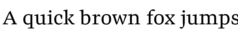 Preview of FONTSPRING DEMO - Preto Serif OT Std Regular Regular font