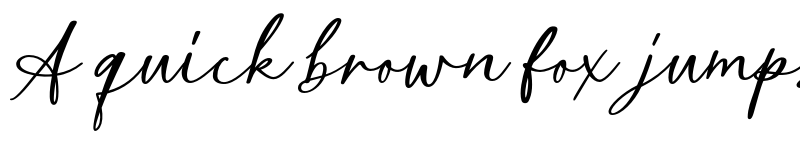 Preview of FONTSPRING DEMO - Pretty Garden Script Regular font