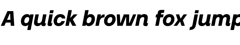 Preview of FONTSPRING DEMO - Priego ExtraBold Italic font