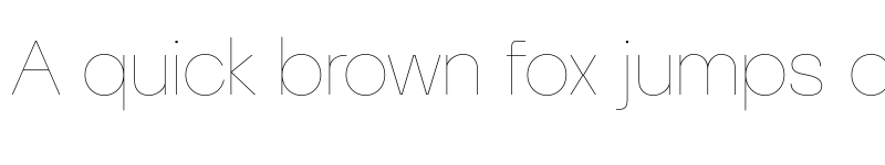 Preview of FONTSPRING DEMO - Priego Thin Regular font
